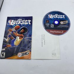 NBA Street (Sony Playstation 2 PS2, 2001) Disc And Manual Greatest Hits Vol. 1