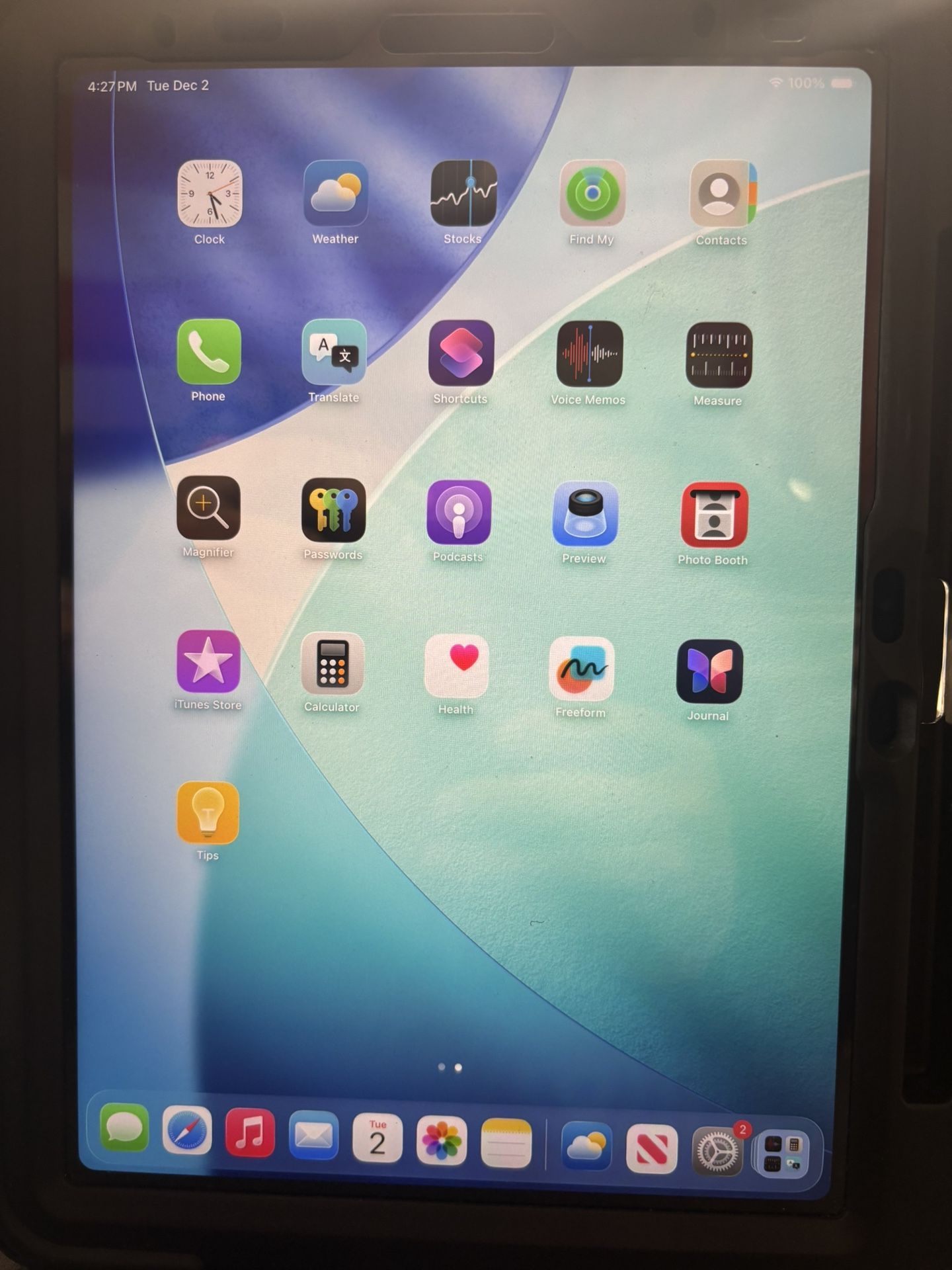 Apple Air Tablet 7th Generation 128gb 11” W/ Apple Intelligence Unlocked 