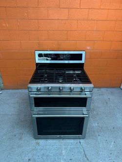 5  burner  double oven gas $590