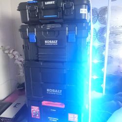 Stackable Toolboxes craftsman Kobalt Hart