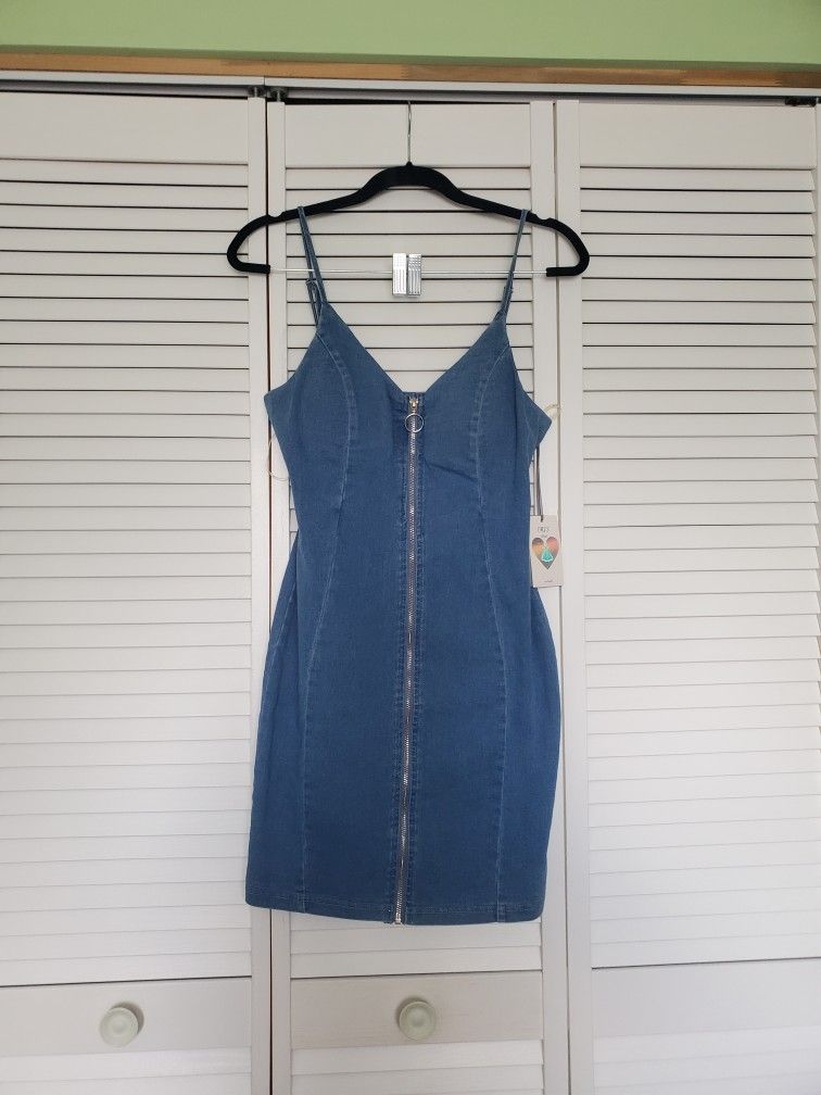 Iris Denim Dress
