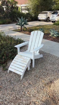 FREE - Adirondack chair - white - composite