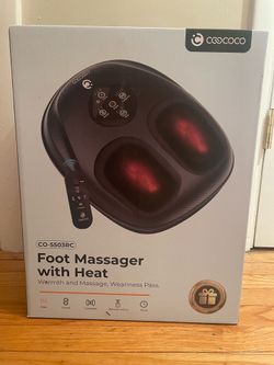 NEW Cordless Neck Massager Upgraded Deep Tissue Kneading Shoulder Massager with Heat, Electric Shiat