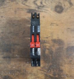 ZINSCO GTE RC38 2 POLE 20 AMP BREAKER (6 Available)