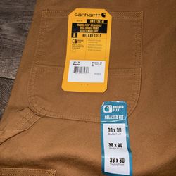Carhartt relaxed fit jeans size 38x30