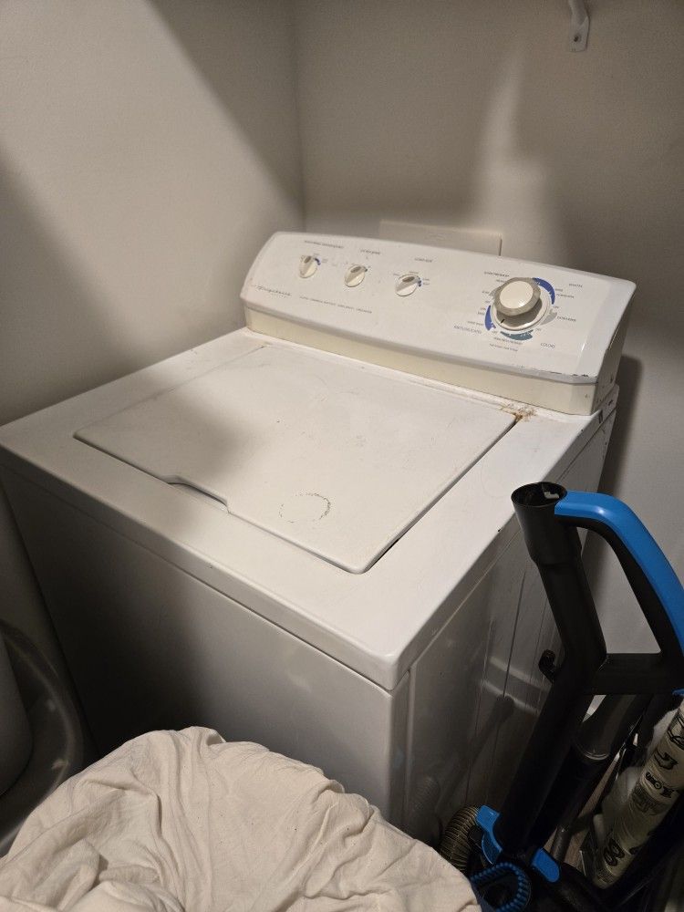 Washer And Dryer, Sofa, Dining Room Table