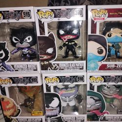 Funko Pop Venom Lot , Plus Sub Zero 