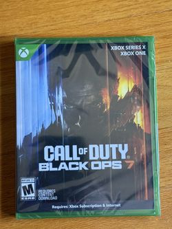 Call Of Duty black Ops 7 Xbox Game
