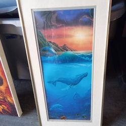 Ocean/ Beach/ Island Poster frame 