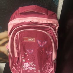 Girls Backpack  Butterflies 