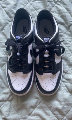 Panda Dunks, Black and white, US 6Y