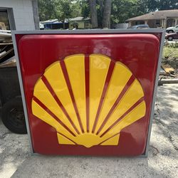 Shell Gas Station Sign