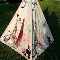 Cute Toddler Teepee tent Toy Paris France Decor Decoration Shabby Chic 