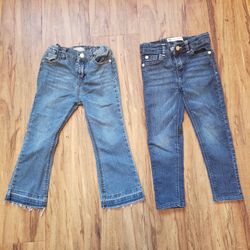 4t Girl Jeans- Jessica Simpson & Levis