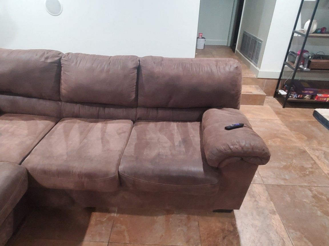 Sectional L Shaped Couch Sofa