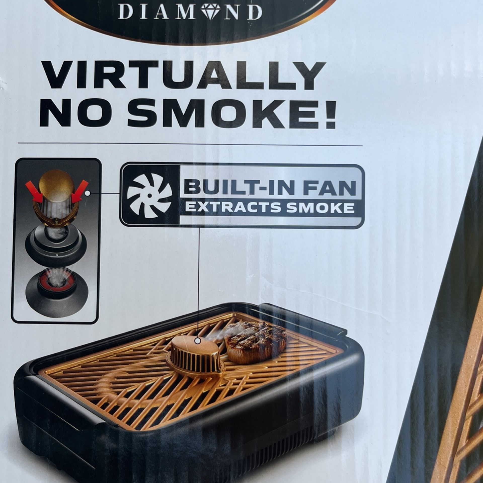 Gotham Steel Smokeless Grill with Fan