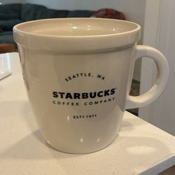 Giant Starbucks Mug