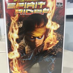 SPIRITS OF VENGEANCE SPIRIT RIDER 1 ASHLEY WITTER VIRGIN VARIANT
