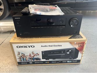 Onkyo 7.2 surround sound receiver