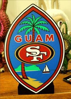 Guam 49ers night light