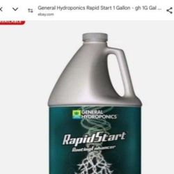 General Hydroponics Rapid Start 1 Gallon (3 Available)