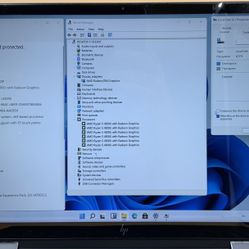 HP Envy x360 Convertible AMD Ryzen 5 2500U 2.00GHz 8GB 256GB NVMe Cracked Screen