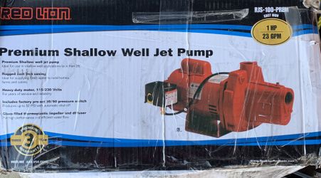 Red Lion Shallow Well Jet Pump