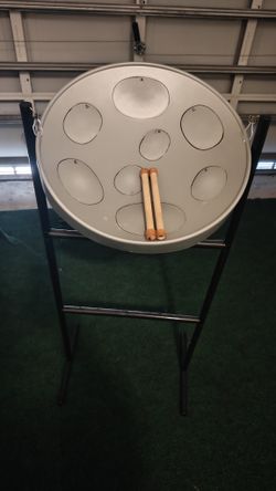 Panyard Jumbie Jam Ready-to-play Steel Drum Kit - Silver