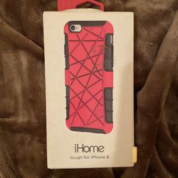 IHome IPhone 6 case brand new in box hot pink