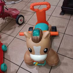 Fisher Price Walk and Ride Pony