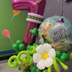 TINKER BELL BALLOON BOUQUET 
