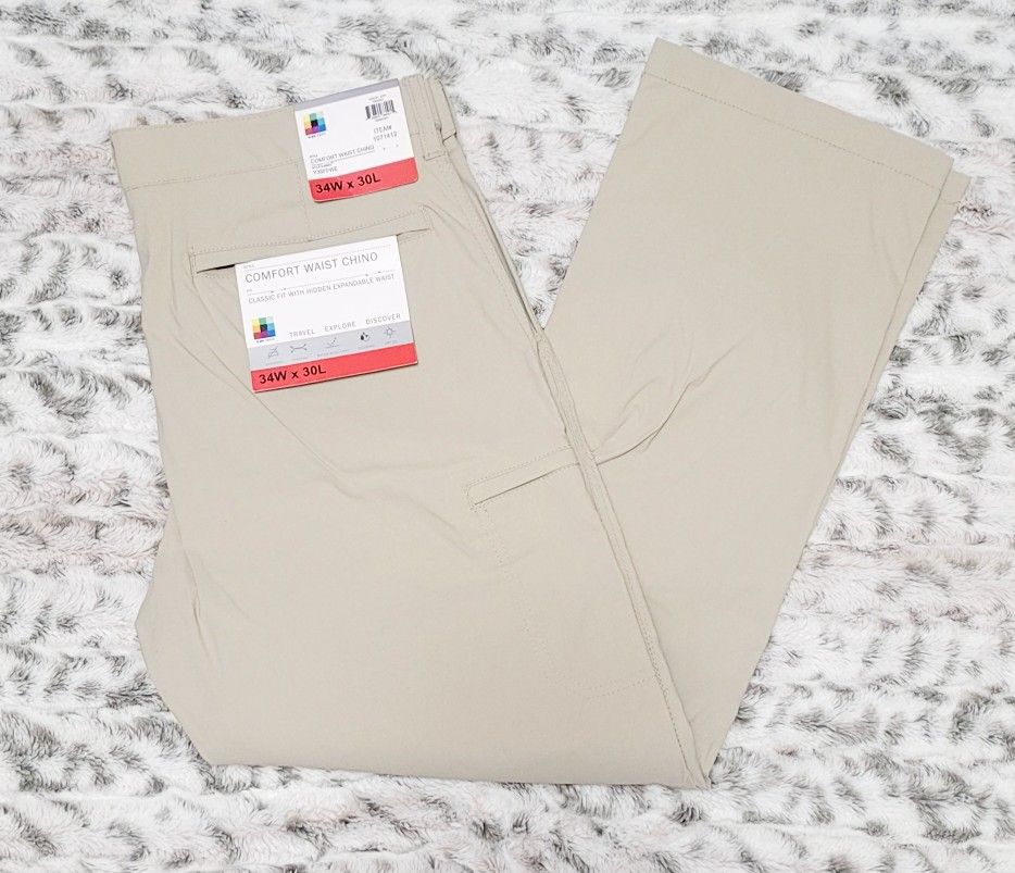 NEW Men's UB Tech Beige Chino Pants