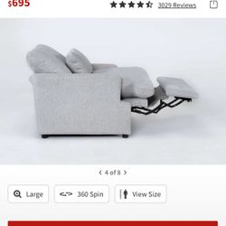 oversized recliners