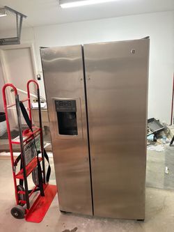 GE Stainless Steel Side-by-Side Refrigerator