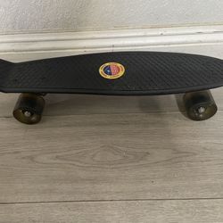 Black Cruiser Skateboard - 6" x 22"