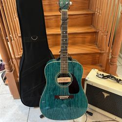 Fender DG04 Acoustic Electric (Brand New/Rare) W/ Epiphone Regent, Dreadnought Case