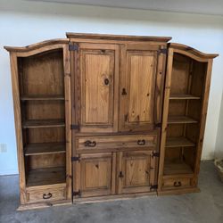 Wooden Entertainment System