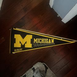 Purdue And Michigan Flag