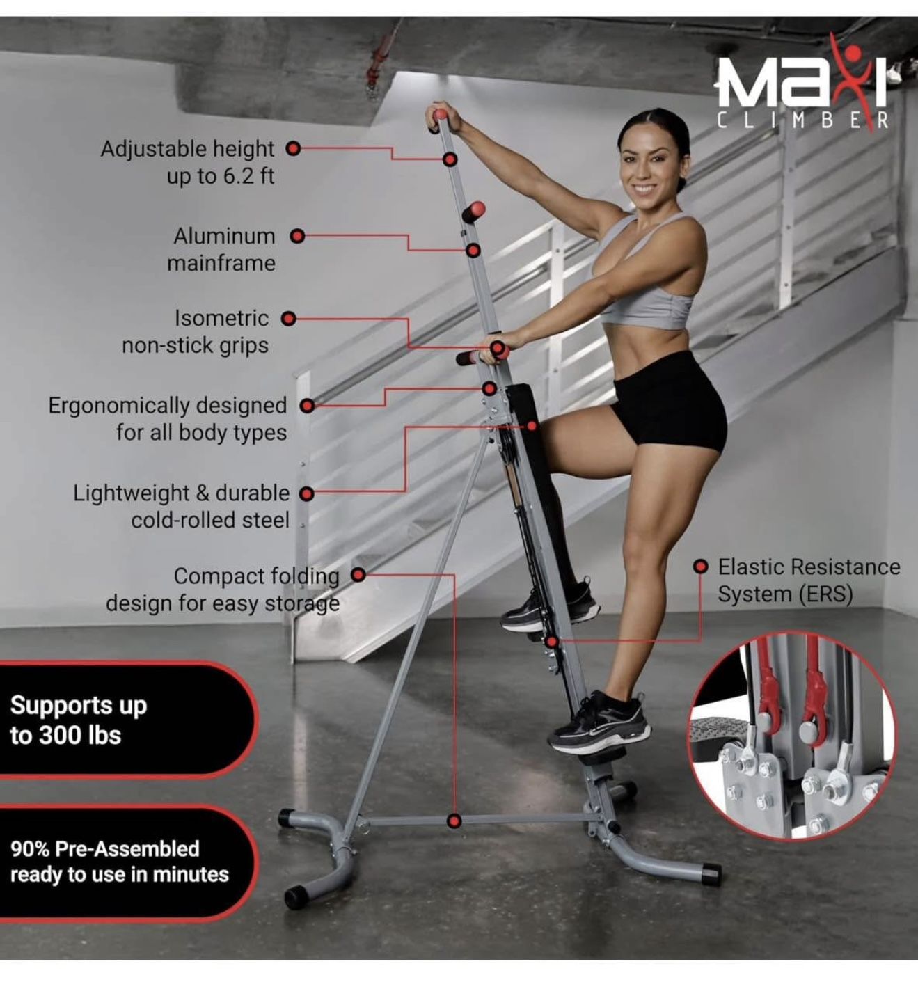 Maxi Climber Exercise Machine 