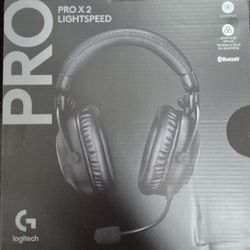 Logitech G PRO X 2 Lightspeed Wireless Gaming Headset: Wireless Gaming Headphones with Mic, 50mm