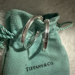 1837 Silver Hoops Tiffany 
