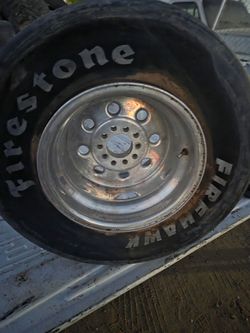 2 aluminum rims for slick tires, Tires are no good