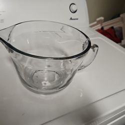 8 Cup Glass Bowl For Mixing Or Serving