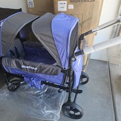 Mom Fan Wagon Stroller With Two Seats