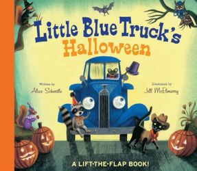Little Blue Truck's Halloween: A Halloween Board Book for Kids, NEW