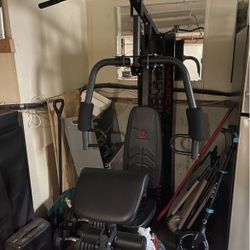 Marcy 150lb Stack Home Gym Station, Strength Training Exercises for Total Body