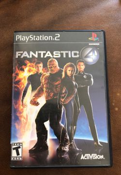 Fantastic 4 play station 2 ps2