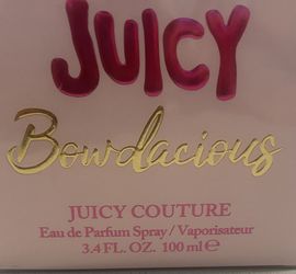 Eau De PARFUM, 3.4 OZ.  NEW Viva La Juicy BOWDACIOUS, Sealed Box
