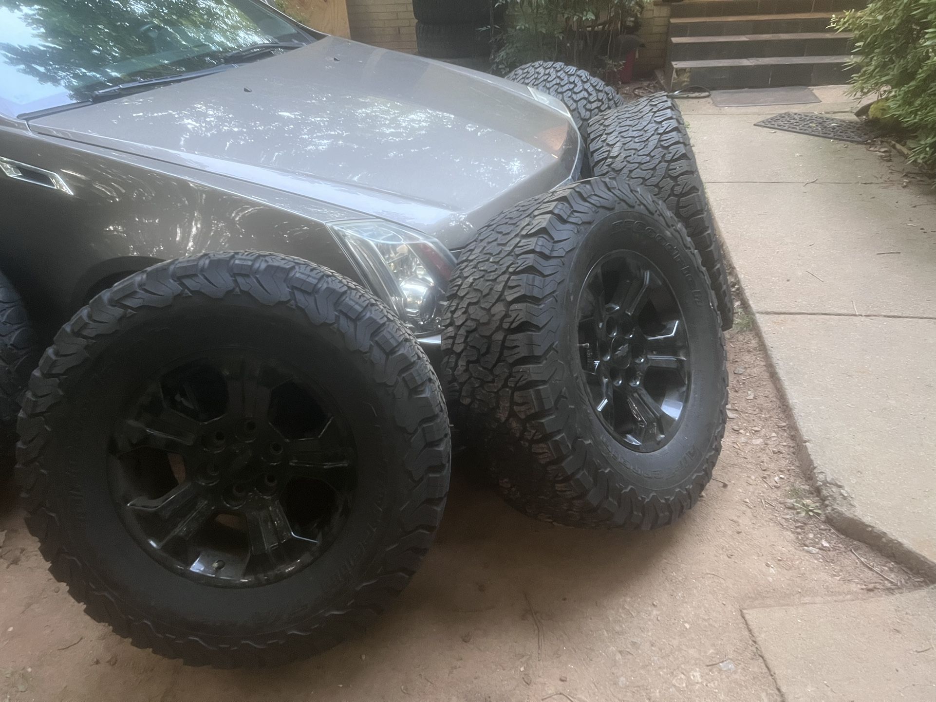 18” Wheels With 35 BFGoodrich Tires