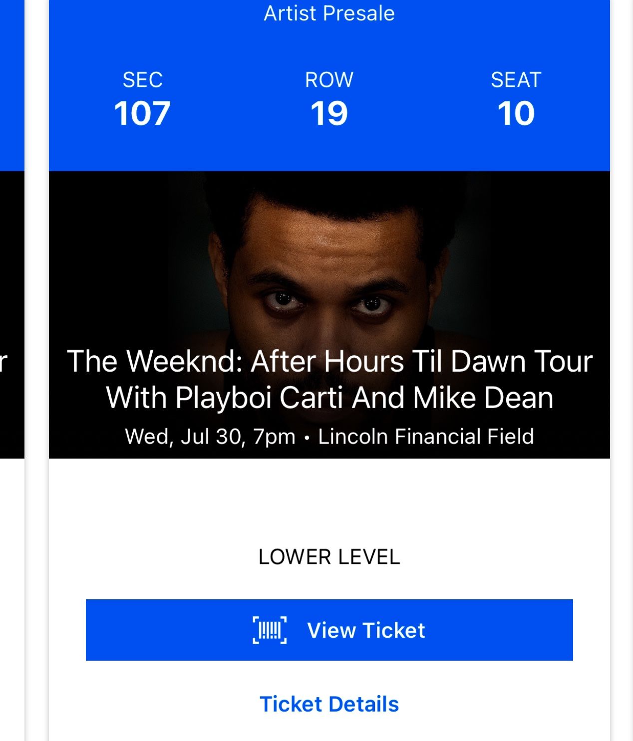 Tickets